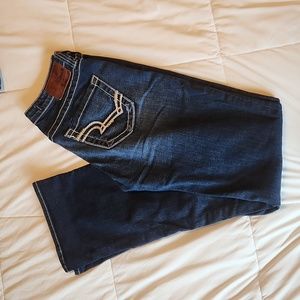 Big Star Remy Jeans Women Size 27R low-rise fit